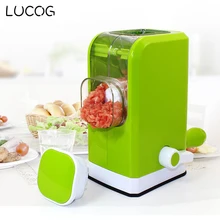 LUCOG Home Meat Slice Machine Manual Kitchen Meat Grinder With Creative 6 Stainless Steel Blades Spice Pepper Grinder