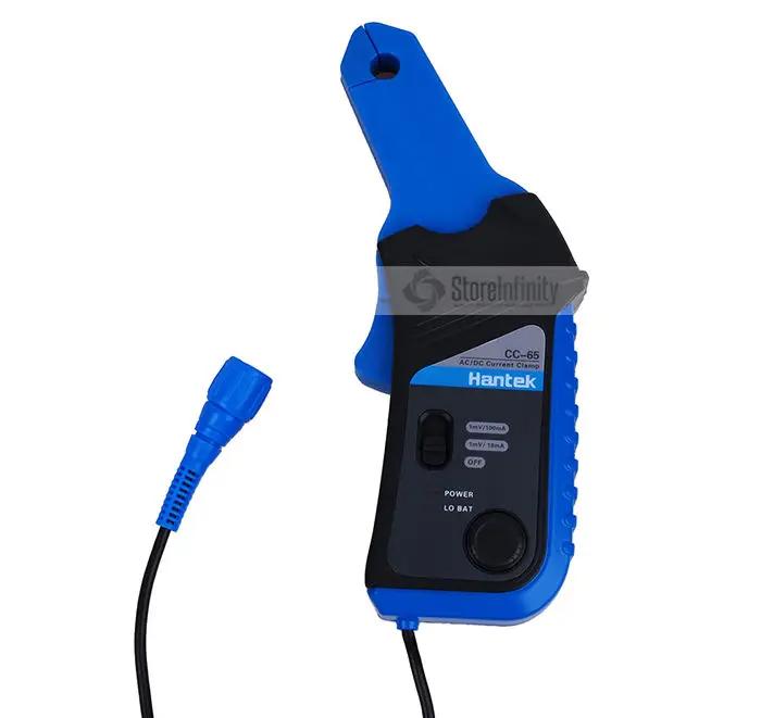 

Hantek CC-65 AC/DC Current Clamp Digital Multimeter with BNC Connector l CC65
