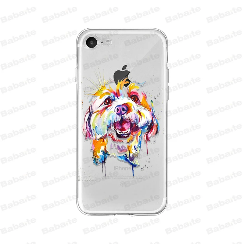 Animal dog cat fox flamingo watercolor