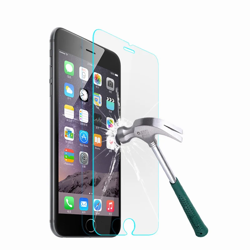 

Tempered Glass Phone Screen Protector Protective Film for IPhone 4 4s 5 5s 5c SE 5g X 6 6s 7 8 Plus X I6 I7 IPhonex Ecran Case