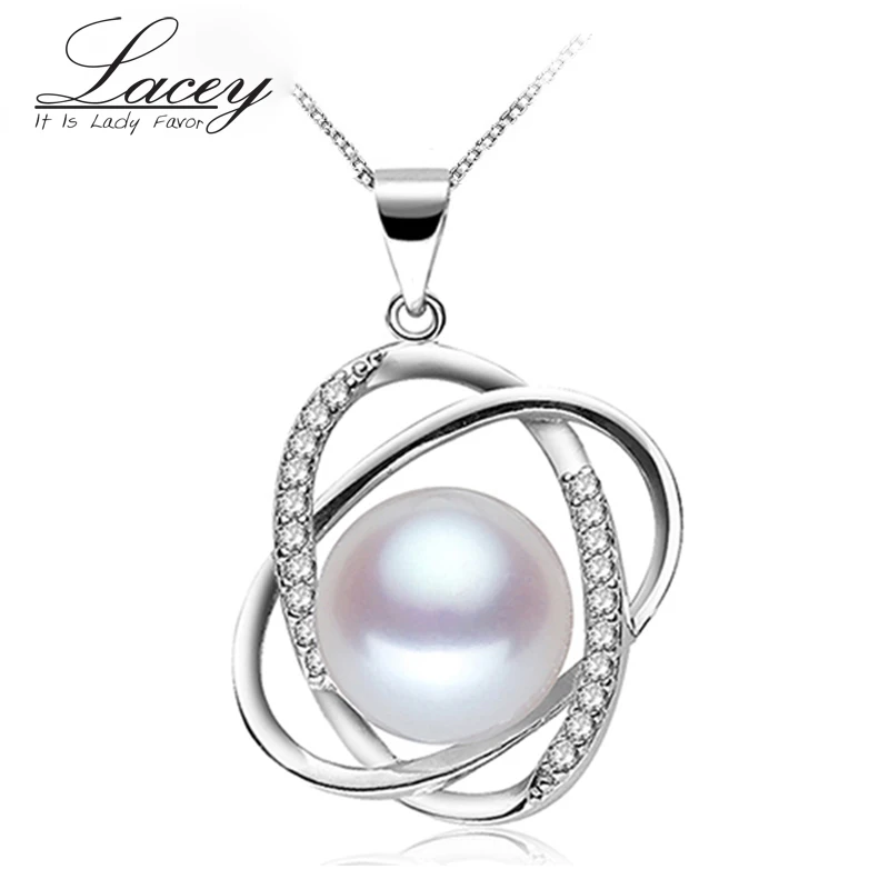 Женское ожерелье из серебра 925 пробы с натуральным жемчугом|jewelry chanel|gift tapejewelry valet |