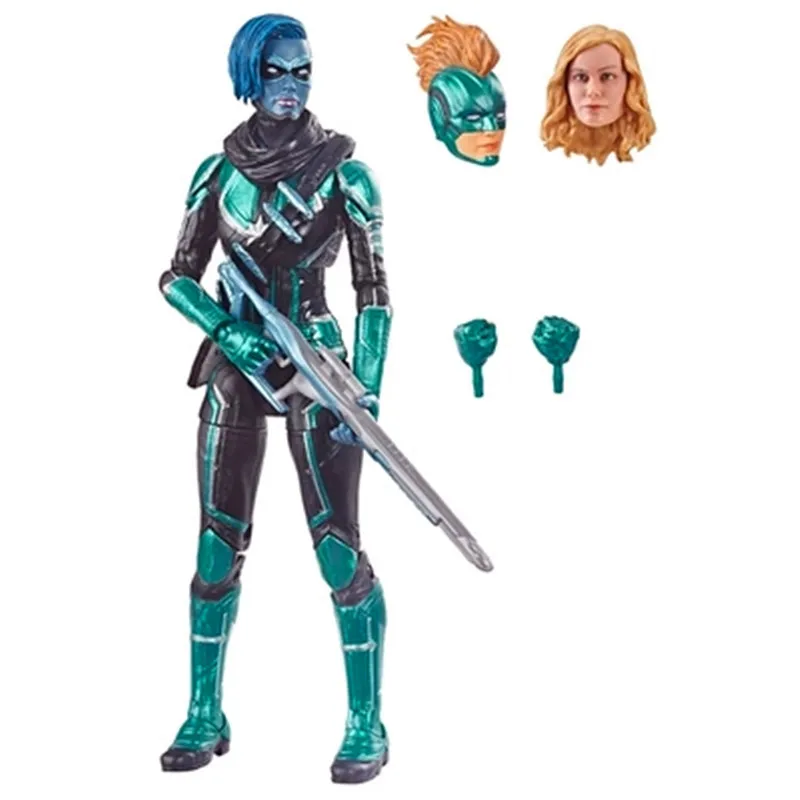 

Avengers:Infinity War Superhero Carol Danvers Original PVC Action Figure Collection Model Movie Toy X554