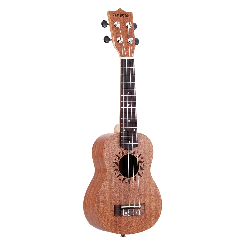 Ammoon Ukulele 2" Акустическая укулеле 15 Лада 4 струны гитара музыкальный струнный инструмент разные типы гитар для варианта