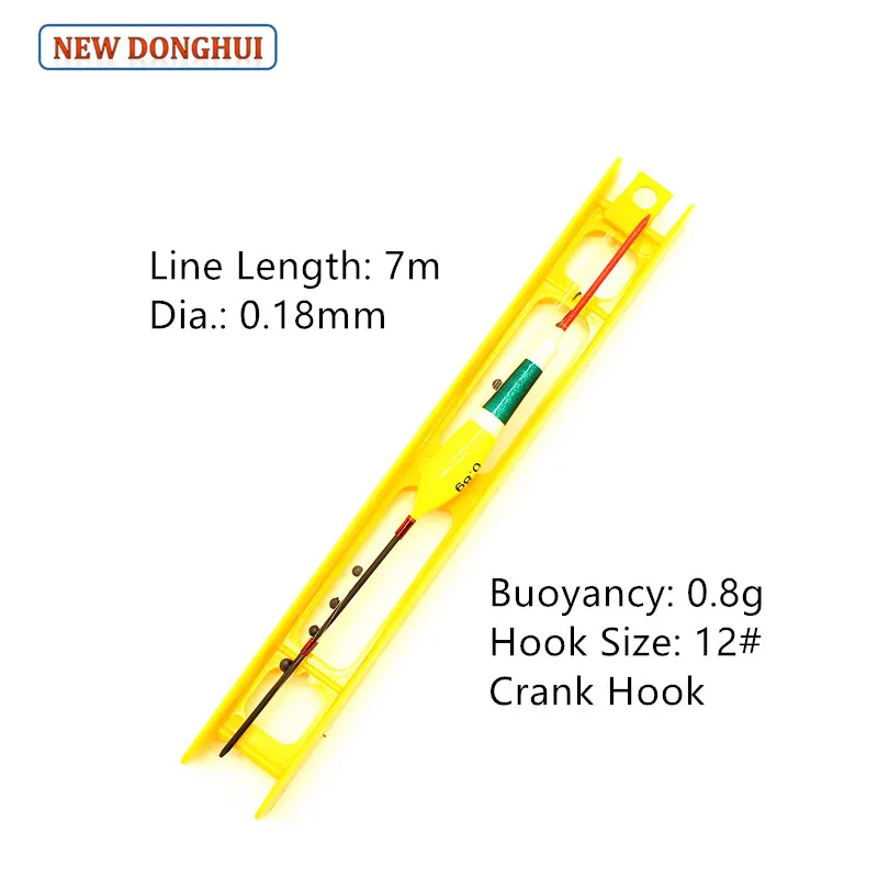 Newdonghui рыбалка поплавок комплект из 5 шт., 10 шт., 30 шт./упак. намотки поплавок готовые снаряжение рыболовное аксессуар снасти 0,8 г TP24055