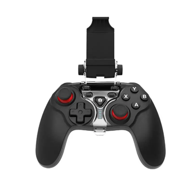 TI-465 беспроводной Bluetooth игровой контроллер геймпад джойстик для iPhone Android PS планшетный ПК со съемным держателем для телефона кронштейн