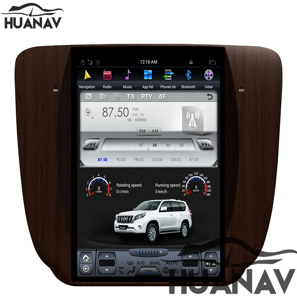 Android 7 Тесла модели dvd-плеер gps навигации для GMC Yukon/Chevrolet Tahoe 2007-2011 авто радио Multimidia