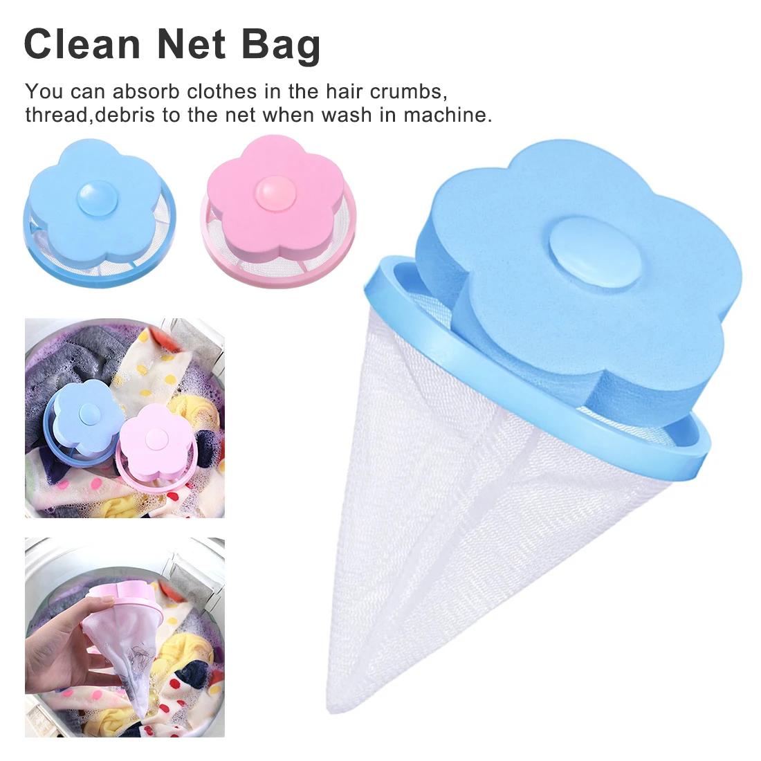 

Filter Bag Mesh Filtering Hair Removal Device Wool Floating Washer Style Laundry Cleaning Needed