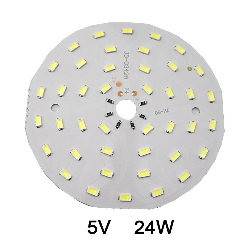 10 шт./лот 5 в светодиодный источник SMD5730 PCB светильник 100LM/W лампа 3 Вт 5 Вт 7 Вт 9 Вт 12 Вт 15 Вт 18 Вт 24 Вт 36 Вт Светодиодный светильник для кемпинга/Домашний Светильник ing