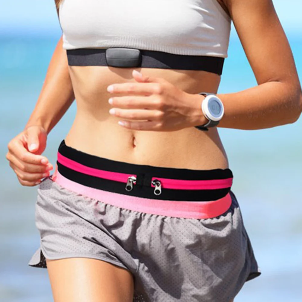 Новая мода Waistbag Открытый водонепроницаемый держатель мобильного телефона пояс для бега сумка для женщин для спортивного зала и фитнеса женская сумка спортивные аксессуары