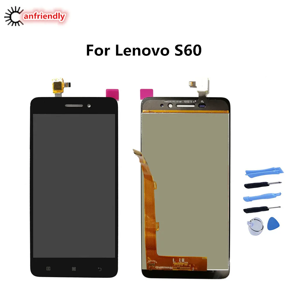 

For Lenovo S60 S 60 S60W S60A S60T LCD Display+Touch Screen Replacment Digitizer Assembly Phone Glass For Lenovo S60 S60-A lcds