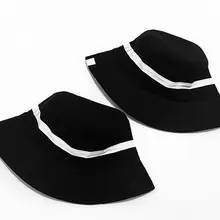 MinanSer женские одноцветные Панамы женские Harajuku винтажные Панамы черные Панамы