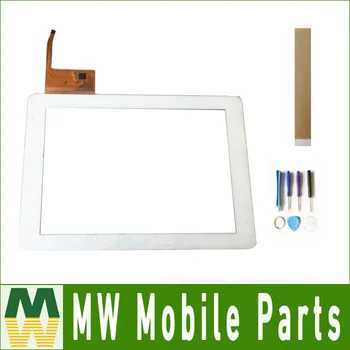 

9.7 Inch Tablet Screen For SLC09702A MSH Touch Glass Touch Screen Sensor Panel Digitizer White Color With Tools Tape