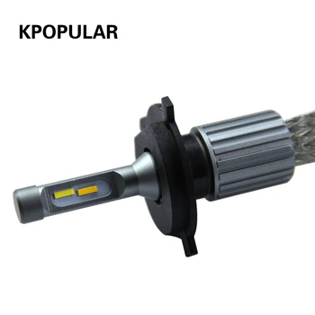 

Car headlights two-color LED bulbs LED headlights diode lights car H4 high-quality car headlights front fog lights new design