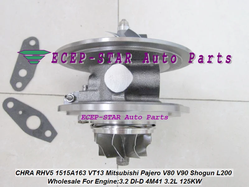 Turbo Cartridge CHRA RHV5 1515A163 VT13 VT-13 For Mitsubishi Pajero V80 V90 Shogun L200 DI-D 4M41 3.2L 125KW Turbocharger (2)