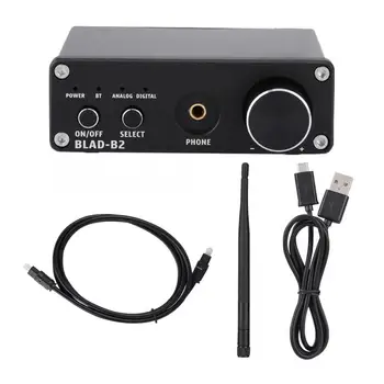 

Power Subwoofer Amplifier Amplificador Audio BLAD-B2 Bluetooth 5.0 Mini USB DAC Audio Decoder Headphone Digital Amplifier With
