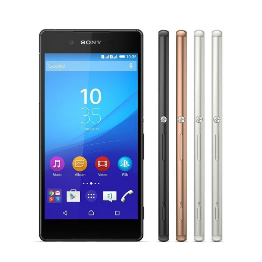 Мобильный телефон sony Xperia Z3 D6603 3 ГБ ОЗУ 16 Гб ПЗУ четырехъядерный процессор Snapdragon 801 5,2 дюймов экран 1080x1920p NFC