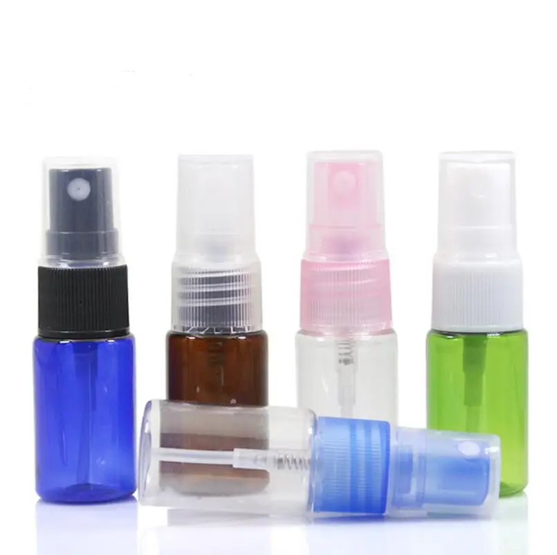 

10ML Clear Plastic Perfume Refillable Spray Bottle,Empty Cosmetic Container With Mist Atomizer LX1349