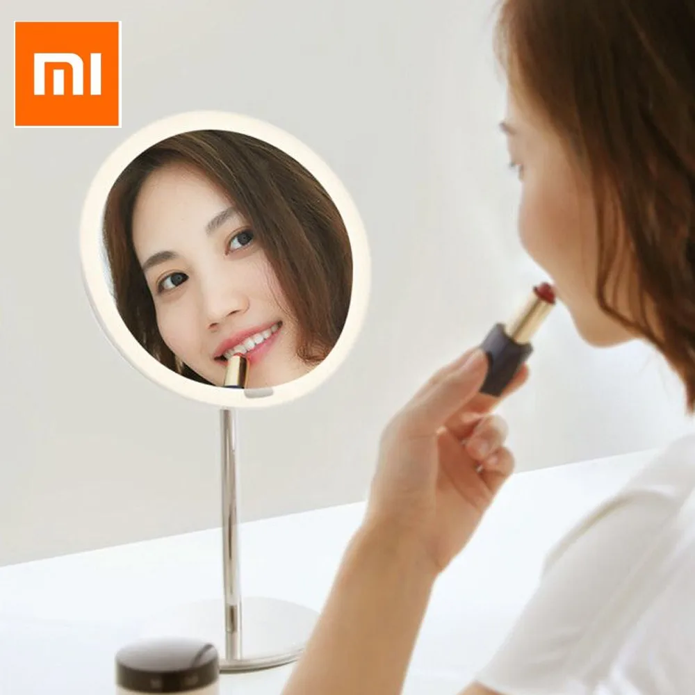 Pаспродажа Xiaomi Yeelight YLGJ01YL Портативный светодио дный макияж зеркало с подсветкой для Украшение стола