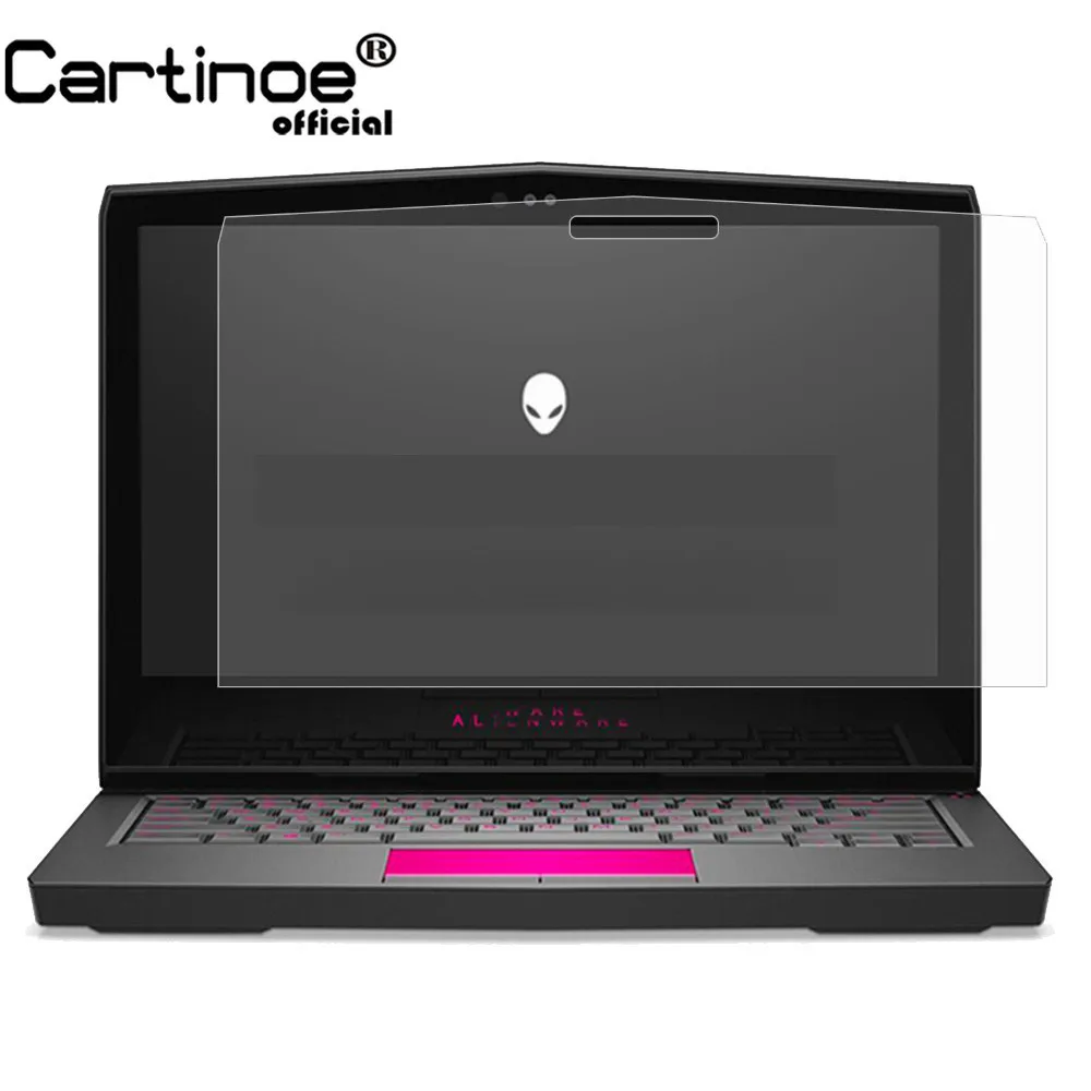 

Cartinoe Screen Protector For Alienware 13 R3 Aw13r3 2017 13.3" Laptop Notebook, Hd Crystal Clear Lcd Screen Guard Film, 2pcs