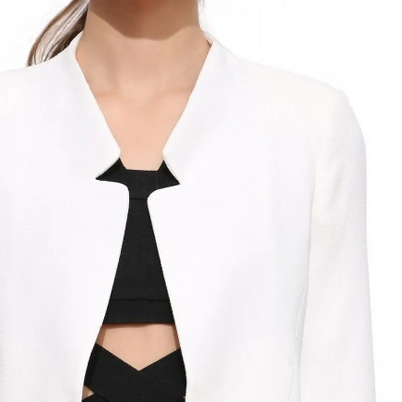 EXOTAO Long Sleeve Stand Neck Female Jacket Slim Plus Size Women Basic Coats 2017 Spring Chaquetas Open Stitch Black Jaqueta