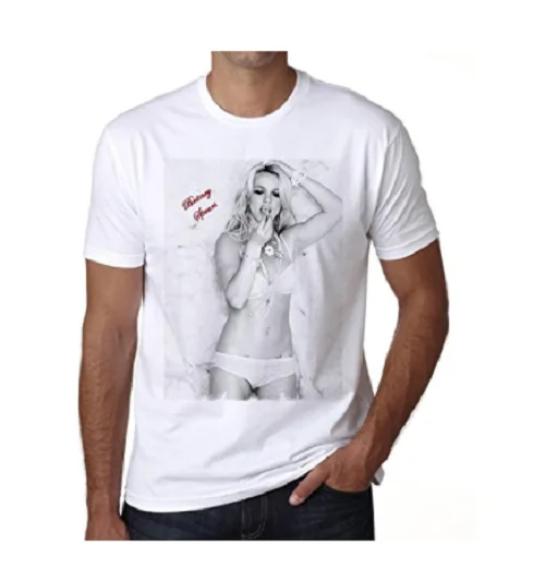Мужская футболка Britney Spears звезда знаменитости одна в городе | одежда