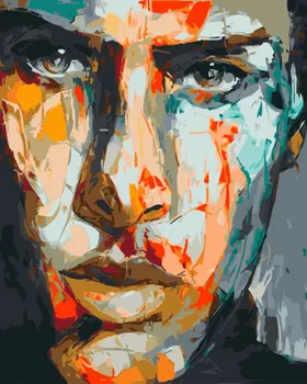 

Frameless painting by numbers paint by numbers for home decor PBN for living room 4050 elvis