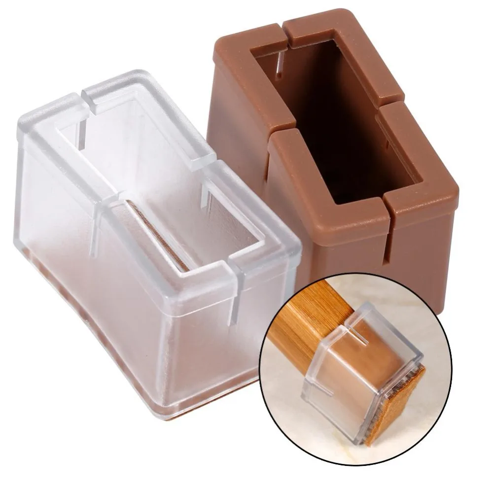 8 шт. силиконовые чехлы для мебели 2 4x4 5x3 1 см|floor protector|chair leg capschair legs |