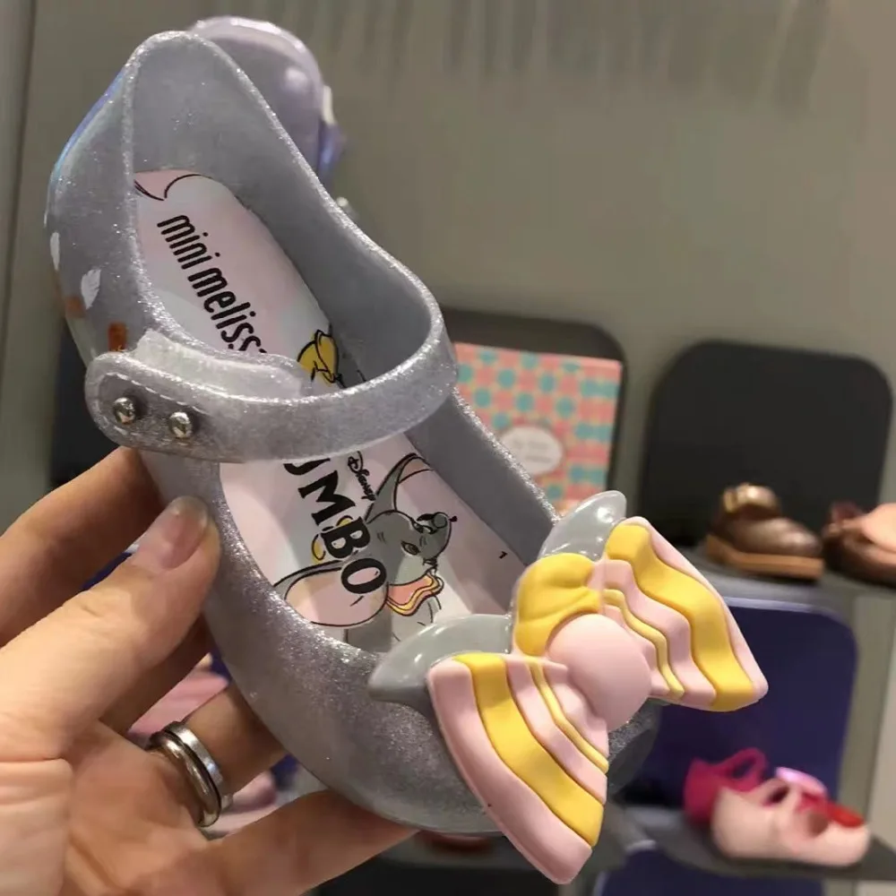 Mini Melissa Ultragirl/ г. новые оригинальные сандалии для девочек бразильские прозрачные сандалии Нескользящие Детские пляжные сандалии для малышей, 13,5-18,5 см