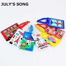 Kawaii Suitcase Luggage Tag Cartoon ID Address Holder Baggage Label Silica Ge Identifier Travel Accessories Travel Luggage Tags Kawaii Suitcase Luggage Tag Cartoon ID Address Holder Baggage Label Silica Ge Identifier Travel Accessories Travel Luggage Tags