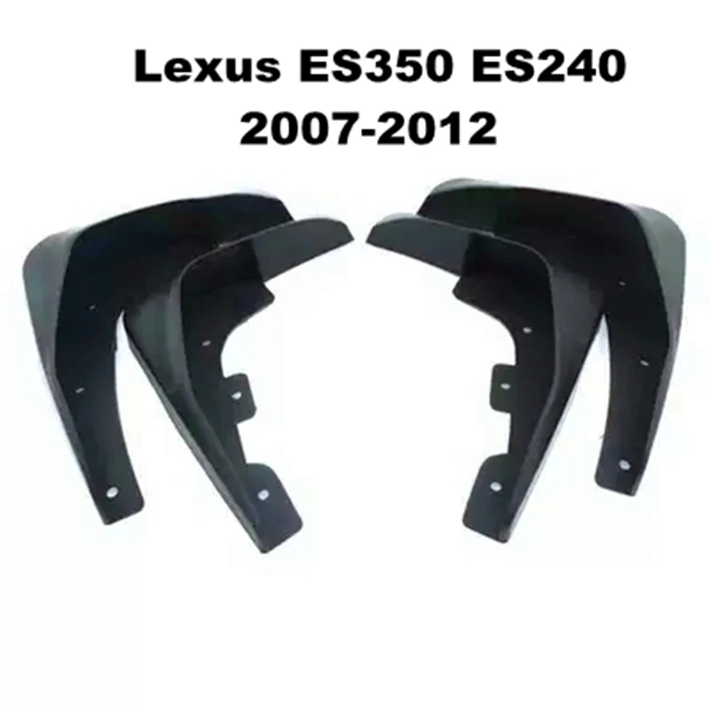 4Pcs/Set Car Mudflaps Splash Guards Mud Flap Mudguards Fender For Lexus