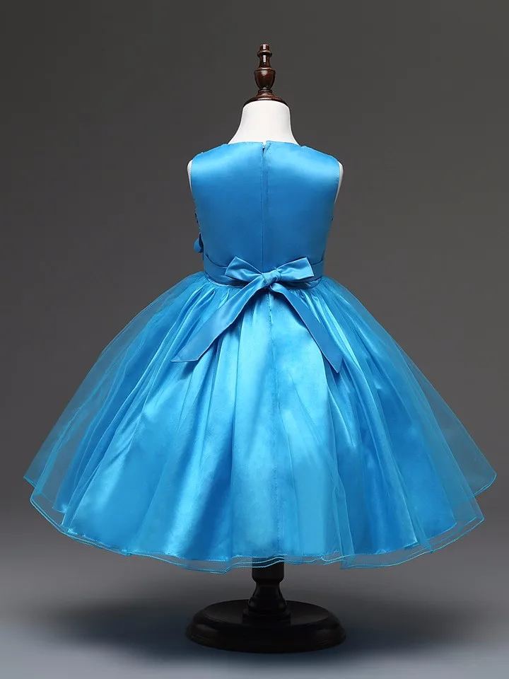 black flower girl dresses