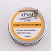 Newest Super Clapton super Juggernaut Staircase Half Staggered Fused Clapton prebuilt coil for RDA RBA Atomizer DIY vaporizer ► Photo 3/6