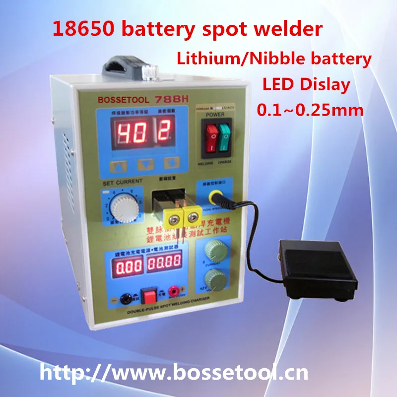 

788H Original Creation LED Mini Spot Welding Machine for Lithium Battery