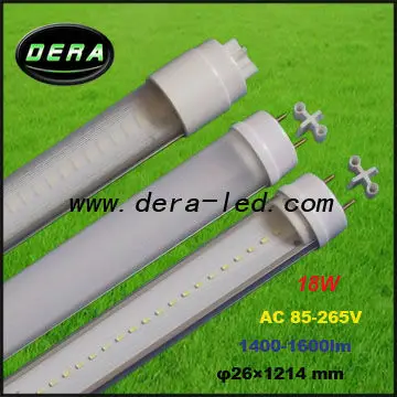 4ft 1.2m 18W lights,Dimmable led light lamp,1600 lumen dimmer tube