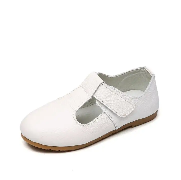 

1 2 3 4 5 6 7 8 Year Kids Baby Girls Fashion Cattle Genuine Leather shoes 2018 New School Wedding White Party Princess Shoes 40