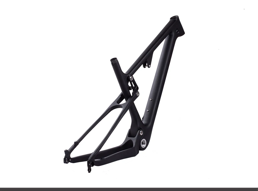 Cheap BXT NEW 29er Full Suspension Carbon frame Boost 148*12/142*12mm Mountain Cycling Bicycle Frame Bicycle parts free shipping 24