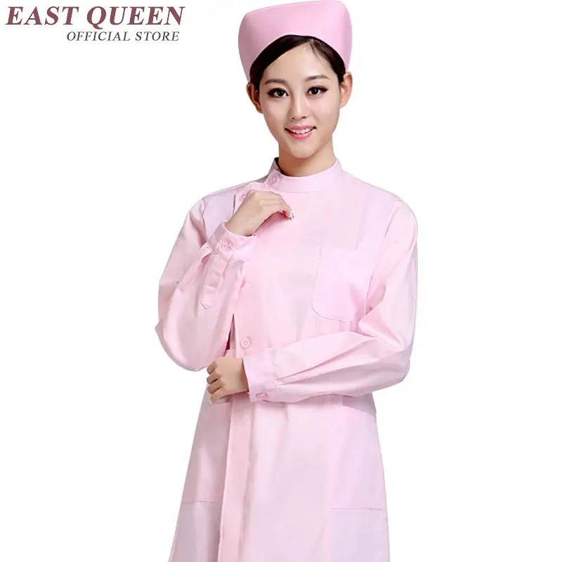 Больницы Формы женские медицинские скрабы женские белый розовый униформа для медсестер дизайн медицинские хирургические халаты униформы для женщин AA1006