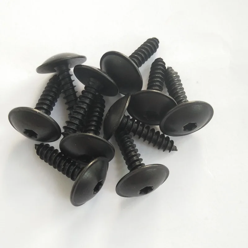 

10x N90974701 Engine Cover Undertray Splashguard Wheel Arch Grille Bumper Skirt Torx Screw Bolt Fastener Clip 5x15mm For VW Golf