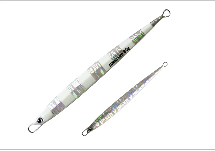 Isca de Metal Isca de Pesca Longa para Peixe Funadaiko Isca Peixe Artificial Lenta Inchiku 100g 7 Iscas artificiais