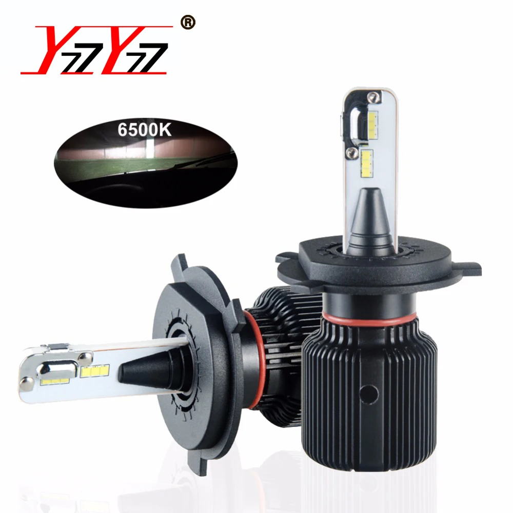 

H4 H7 Led Fanless Car Headlight Bulbs 12V PSX24W PSX26W H13 9004 9007 Auto Light 6500K H8 H9 H11 8000Lm Led Fog Lamp Canbus Bulb