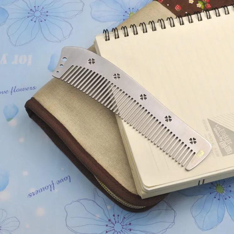 Feiyan brand new home travel hair salon 304 stainless steel metal combs