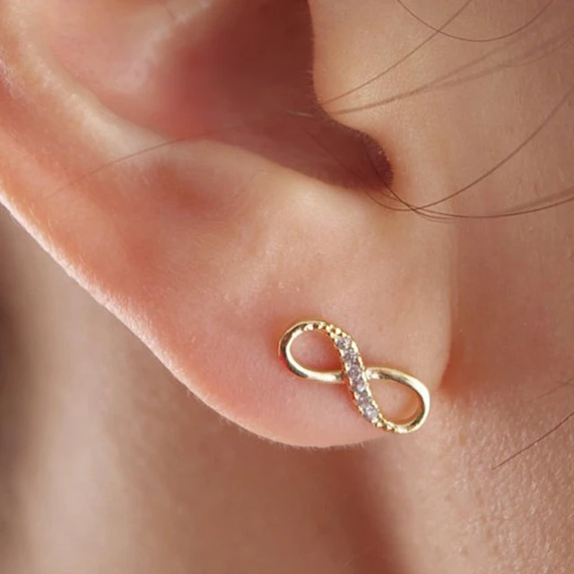 Infinity Math Symbol Eternal Love Sign 925 Sterling Silver Hook Dangle  Earrings | eBay