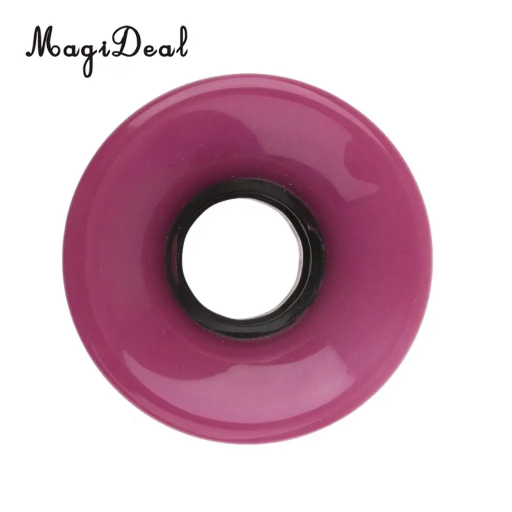 MagiDeal Solid Cruiser Longboard Bodyboard PU Wheels Colorful for Mini Cruiser Children Kids Skate Board Accessory