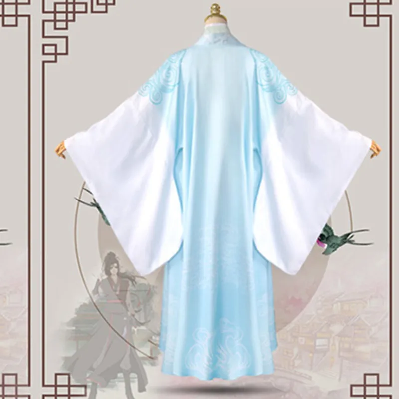 Косплей костюм Ver Lan Wangji для подростков аниме мастер дьявольского культа Mo Dao Zu