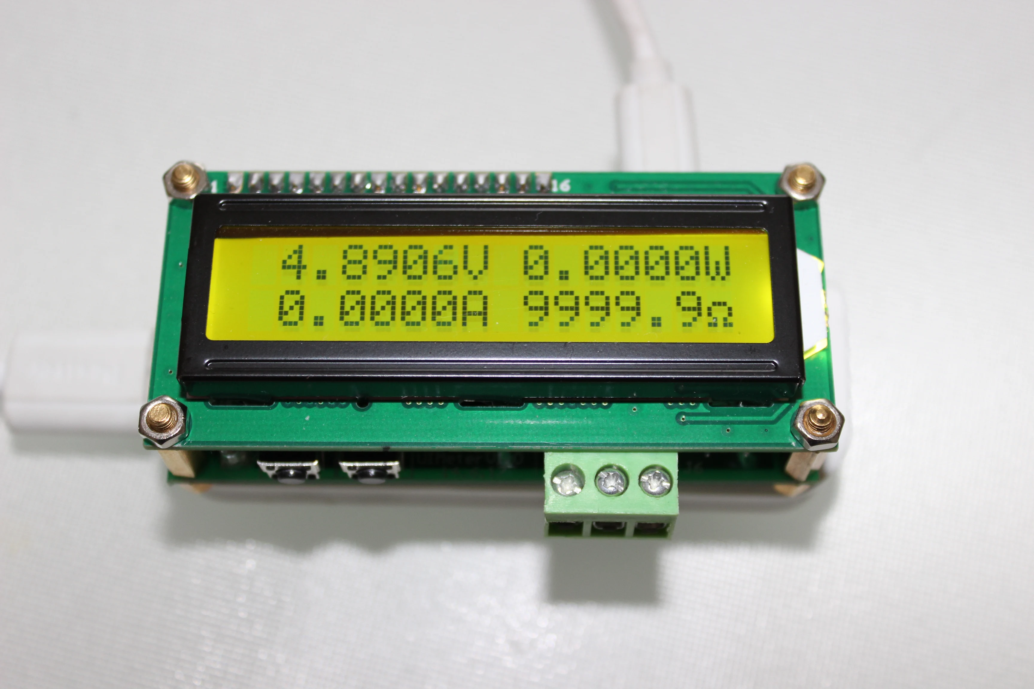 

UIMeter 5 Bit Voltage Ammeter USB Tester Divider Header Can Record Data Online or Offline.