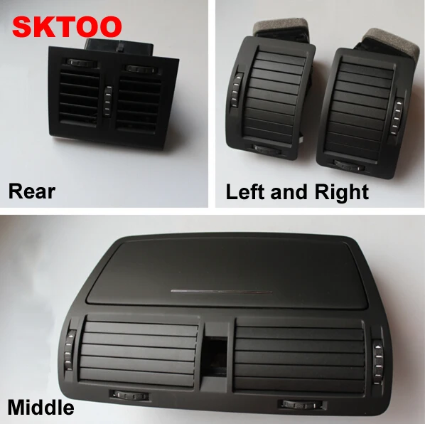 

SKTOO Air Conditioning Outlet Dashboard Vent Air Nozzle FOR SKODA OCTAVIA 2007-2014 LEFT RIGHT REAR MIDDLE