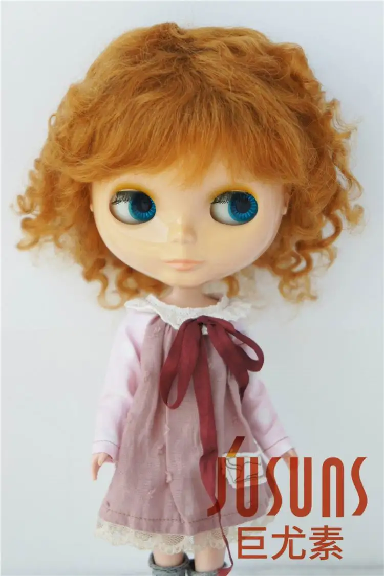 JD181 1/3 9-10 дюймов длинные кудрявые мохер BJD куклы парики SD dolll волосы модные куклы аксессуары