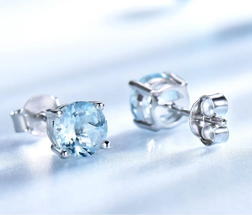 UMCHO-sky blue topaz earringss for womenEUJ002B-1 (4)