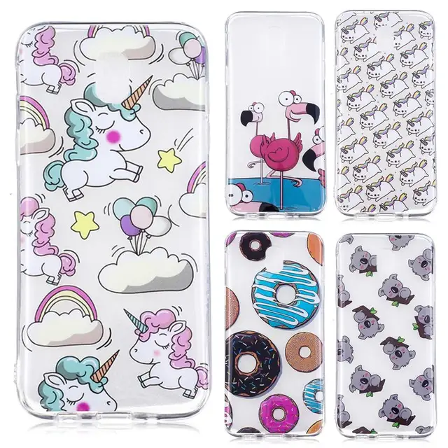 cover samsung j5 2017 silicone unicorno