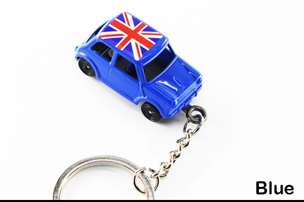 1 шт. красный 1: 60 классический Юнион Джек для MINI Cooper литой брелок для ключей, для MINI COOPER F55 F56 R55 R56 R60 R61